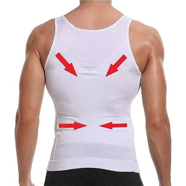 Sway Premium Men’s Body Shaper Vest - Feel the support, see the difference!