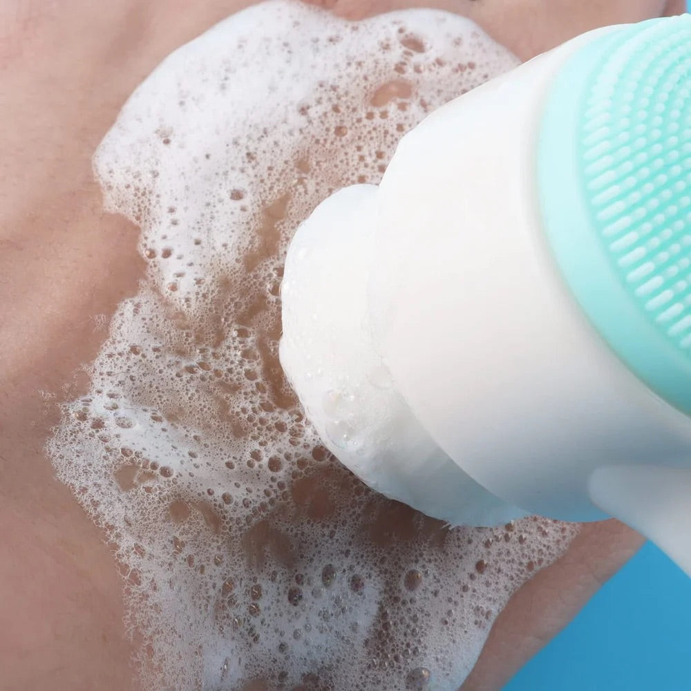 Sway Premium Silicone Round 2 In 1 Face Scrubber Brush