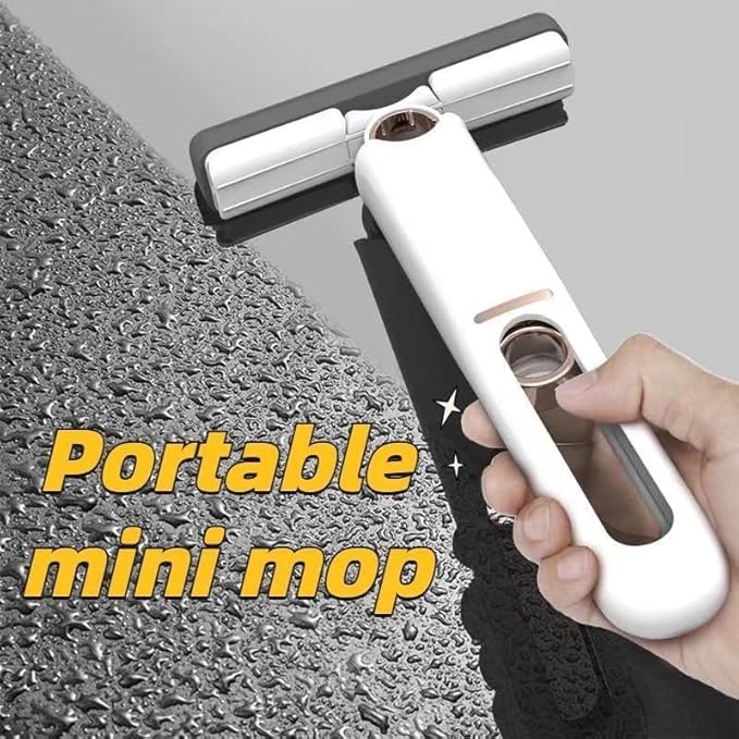 Sway™ Self-Squeeze Mini Mop – Compact, Powerful & Hand-Wash Free Cleaning