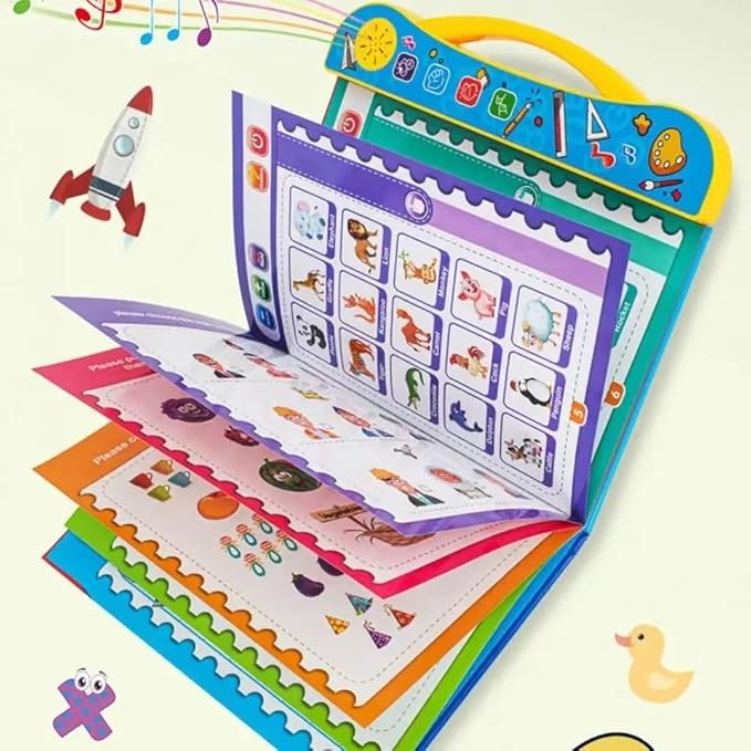 Sway® Interactive Intelligence Book – Talking Educational Learning Toy for Kids (Multi-Sensory)