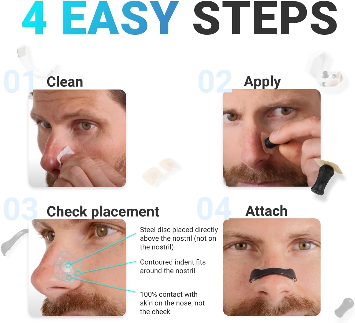 Sway Breathe Easy™ Nasal Strips | Snore Relief & Better Sleep
