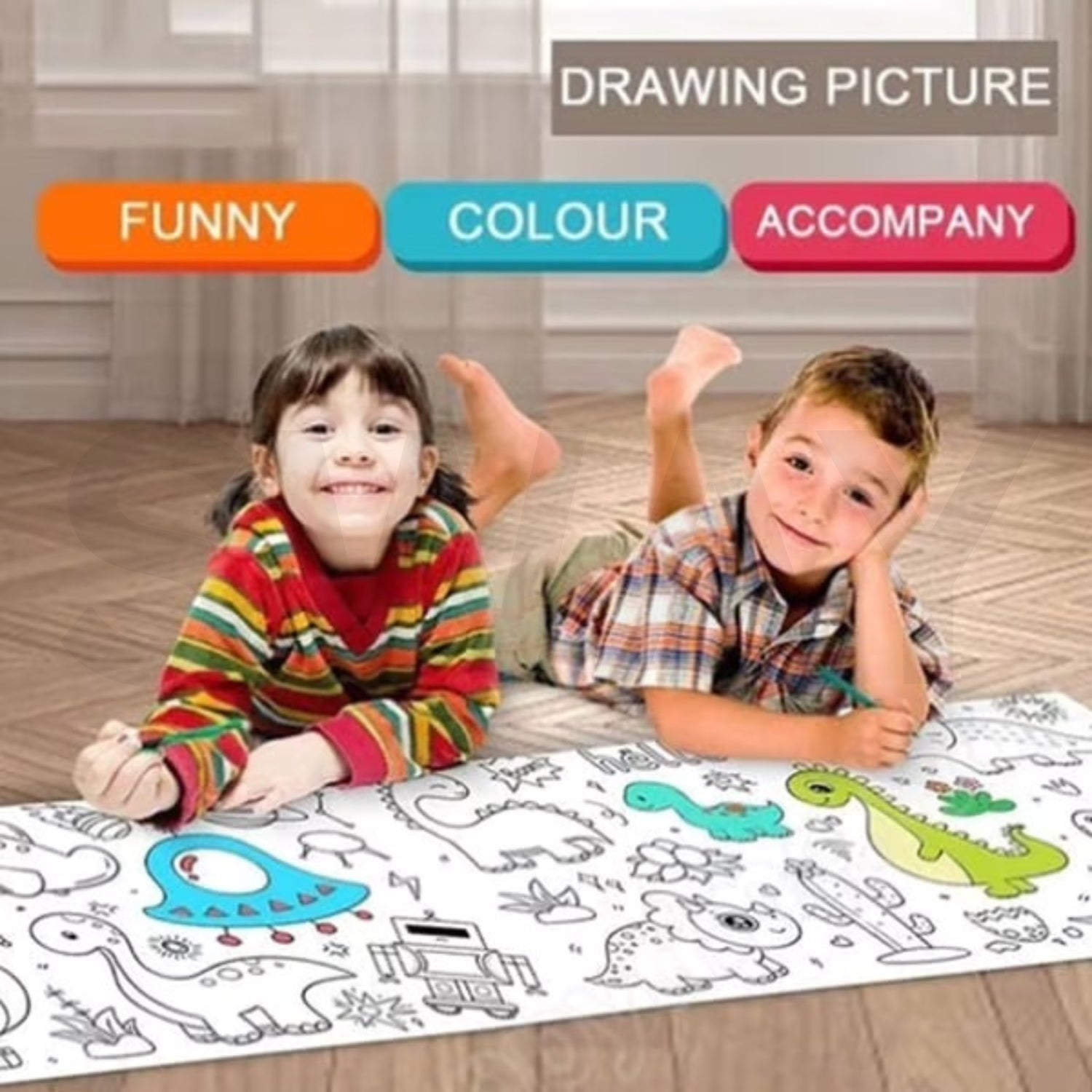 Sway® Children's Drawing Roll