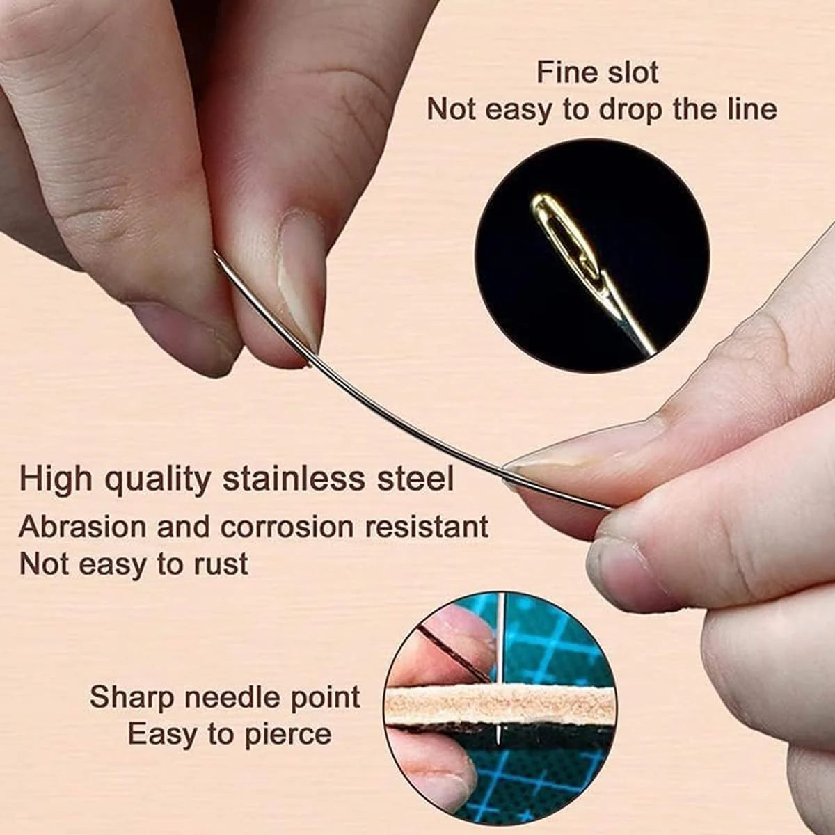 Self threading Needles (Set of 31 needles)