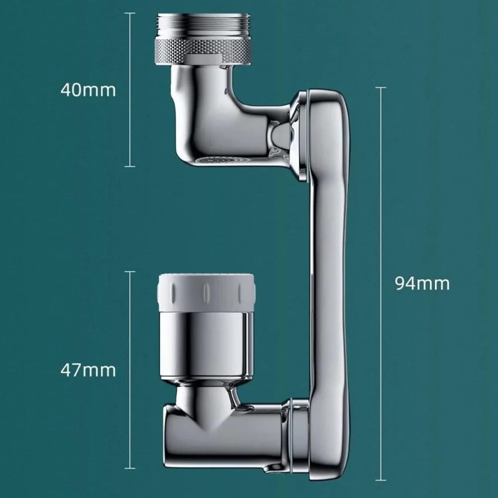 Sway® universal Faucet 1080 Degree Extender For Sink, Kitchen, Flexible, Rotating