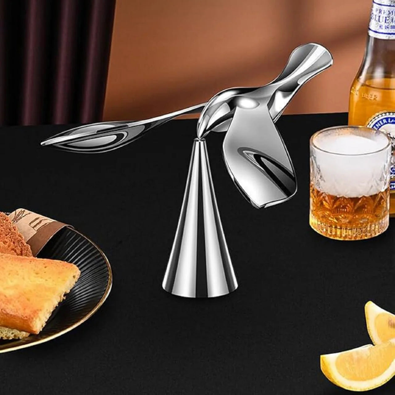 Sway™ Bird Bottle Opener – Creative Balancing Desk Ornament