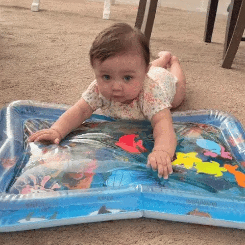 Sway™ OceanPlay Baby Water Mat – Sensory Stimulation and Fun Tummy Time